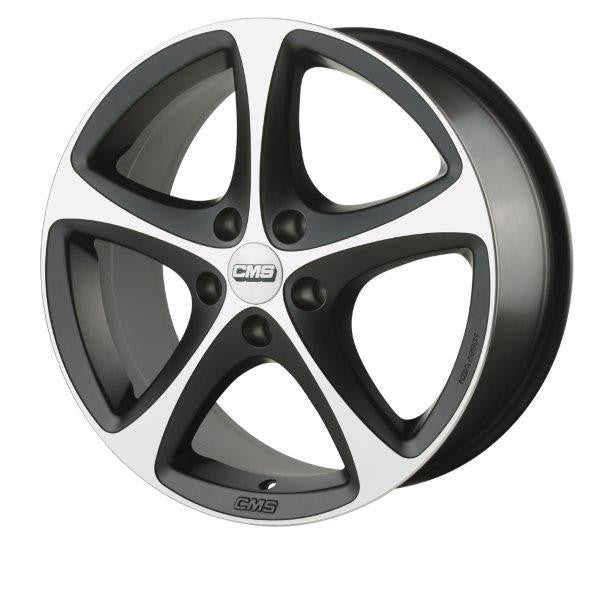 LLANTA CMS 7x16 ET40 5x114,3 67.2R NEGRO DIAMANTE MATE