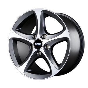 LLANTA CMS 8,5x18 ET35 5x112 66.5 NEGRO DIAMANTE MATE