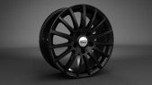 LLANTA CMS 6,5x16 ET25 4x108 65.1 NEGRO MATE COMPLETO