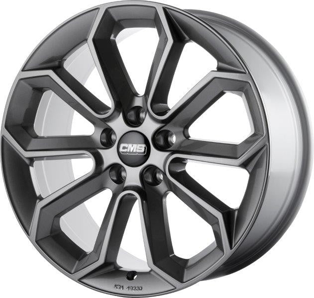 LLANTA CMS 8x18 ET47 5x112 66.5 TITANIO BRILLANTE