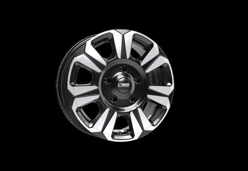 LLANTA CMS 6,5x16 ET48 5x114,3 66.1 NEGRO DIAMANTE BRILLANTE