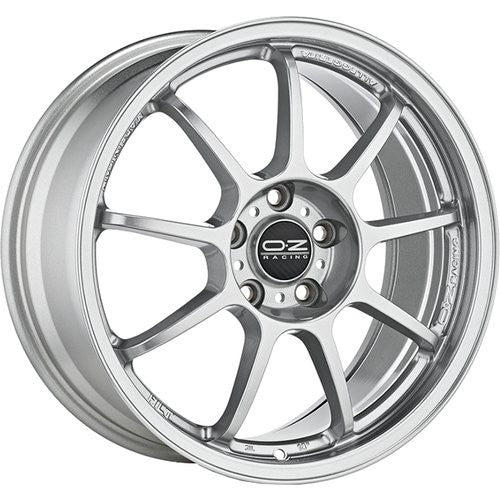 OZ RACING ALLEGGERITA HLT 5F 8X17 ET35 5X112 GRAUES FELGENHOCHGLANZ