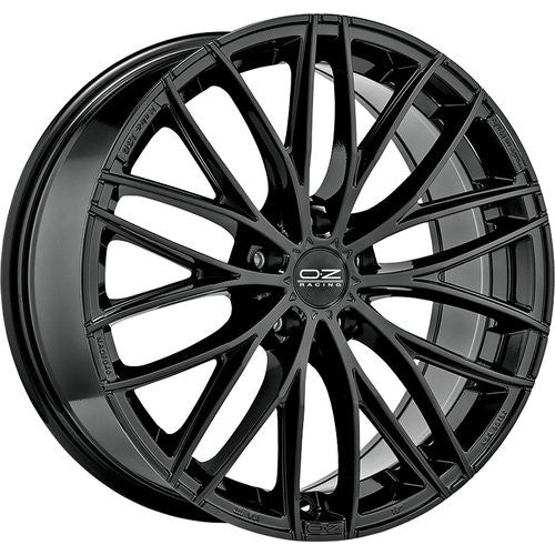 OZ RACING ITALIA 150 8X19 ET45 5X114.3 GLÄNZENDES SCHWARZES FELGE