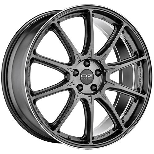 OZ RACING HYPER XT HLT 10,5X21 ET18 5X130 GRAU GLÄNZEND DIAMANT-LIPPE-FELGE