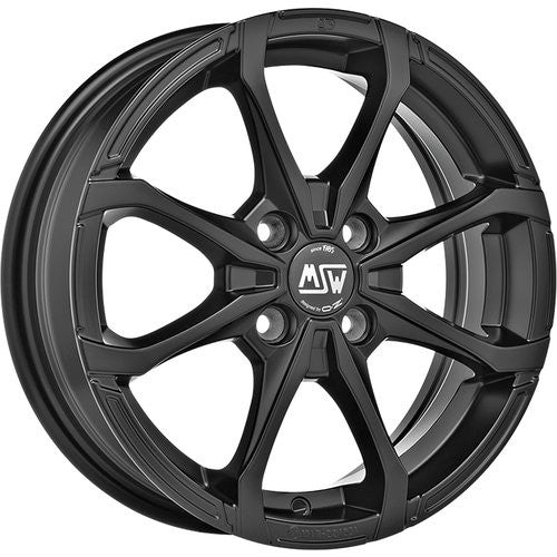 LLANTA OZ RACING MSW X4 5X15 ET32 4X100 NEGRO MATE