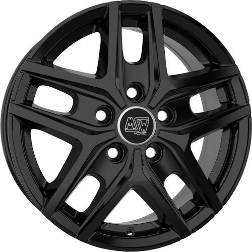 LLANTA OZ RACING MSW 40 VAN 6,5X16 ET65 5X118 NEGRO BRILLANTE