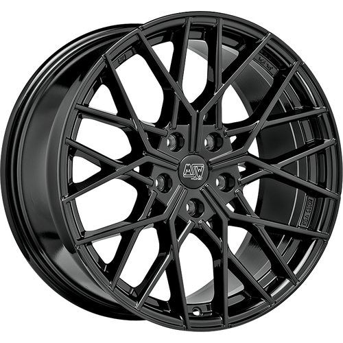LLANTA OZ RACING MSW 74 8,5X20 ET45 5X120 NEGRO BRILLANTE