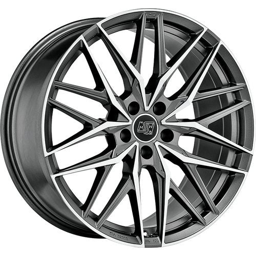 OZ RACING MSW 50 RIM 9.5X21 ET22 5X112 POLISHED MATT METAL