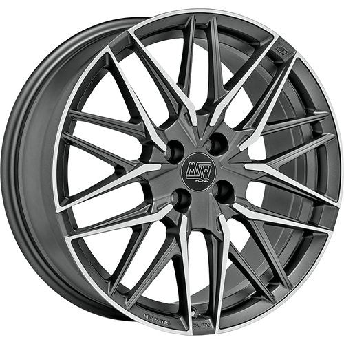 RIM OZ RACING MSW 50-4 7X17 ET32 4X108 POLISHED MATT METAL