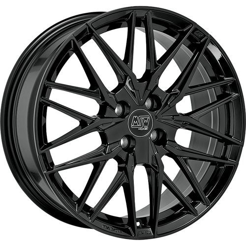 LLANTA OZ RACING MSW 50-4 7X17 ET37 4X108 NEGRO BRILLANTE