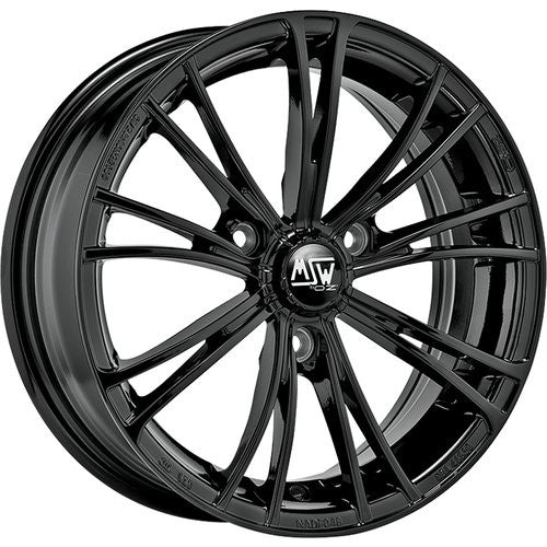 OZ RACING X2 MSW RIM 6.5X15 ET30 3X112 GLOSS BLACK