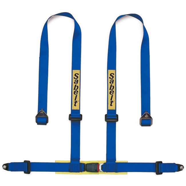 ARNES SABELT CLUBMAN (ECE APROBADO) 4 PUNTOS ALMOHADILLAS INCLUIDAS AZUL TORNILLO