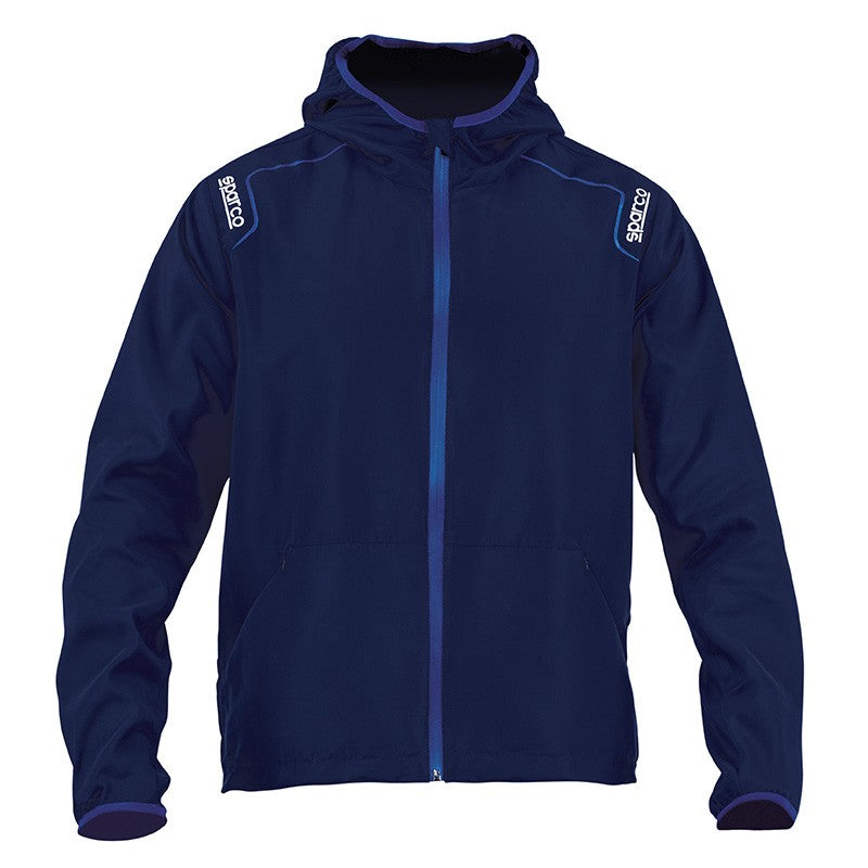 CHAQUETA CORTAVIENTOS SPARCO TALLA M AZUL