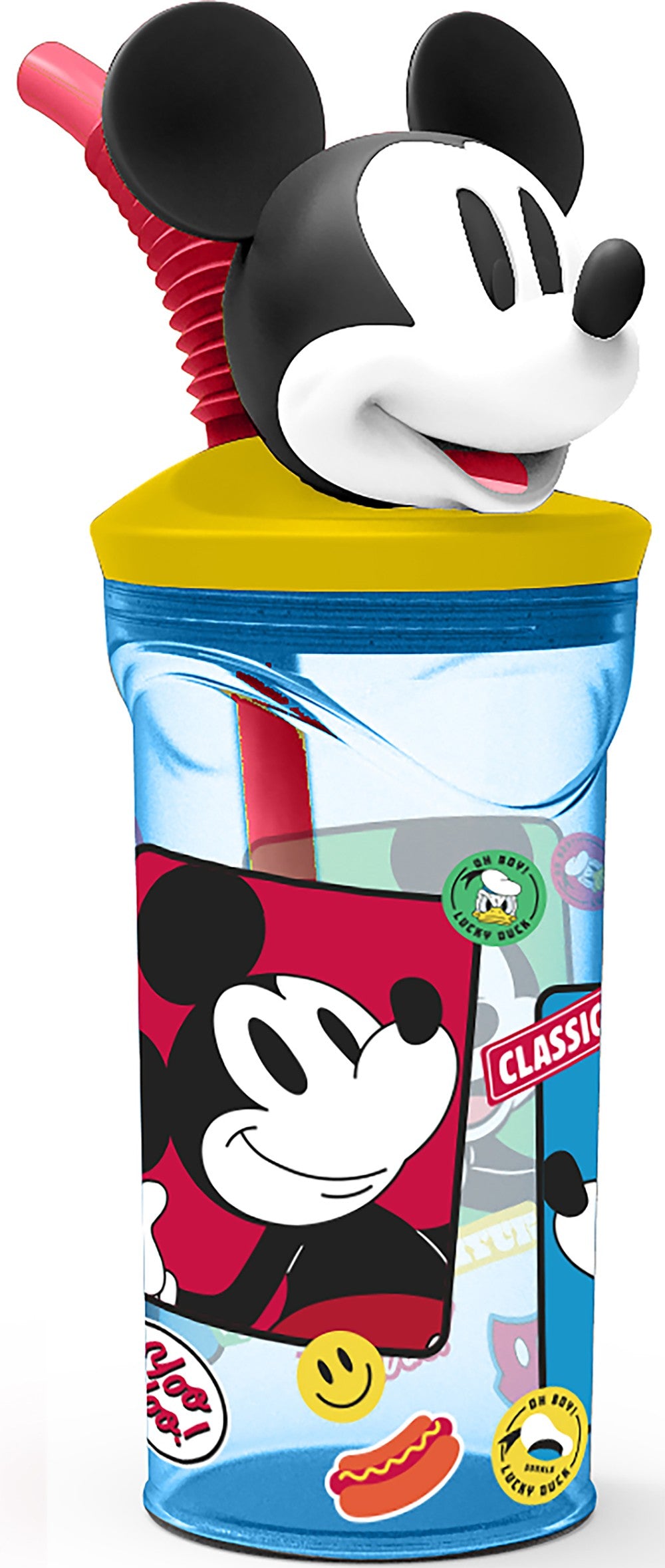 3D-Figur, 360 ml Glas, Mickey