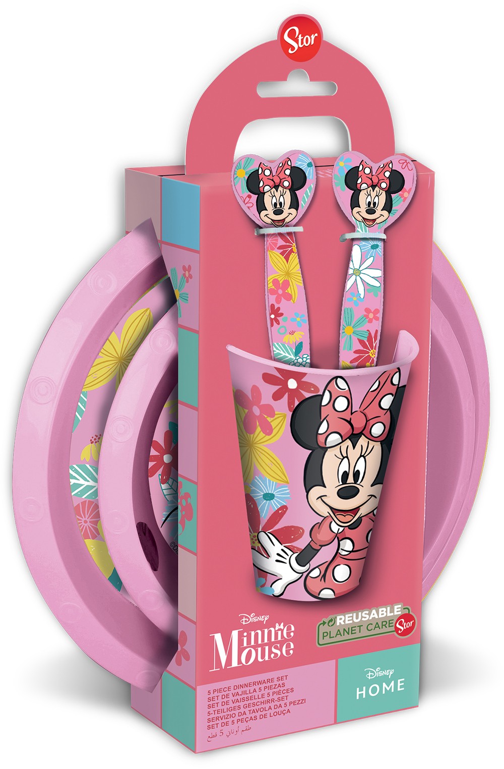 5-teiliges Easy-Set in Minnie-Geschenkbox (Outlet)