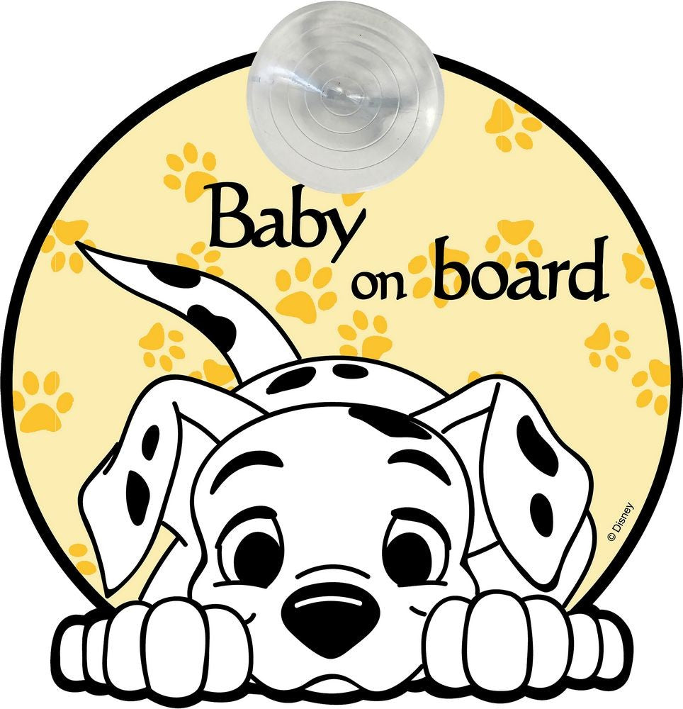 BABY AN BORD 101 DALMATINER
