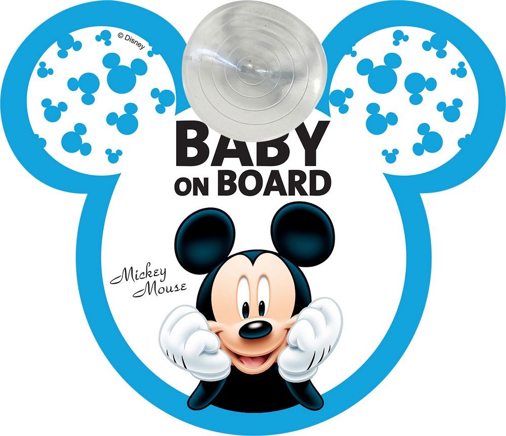 BABY AN BORD MICKEY