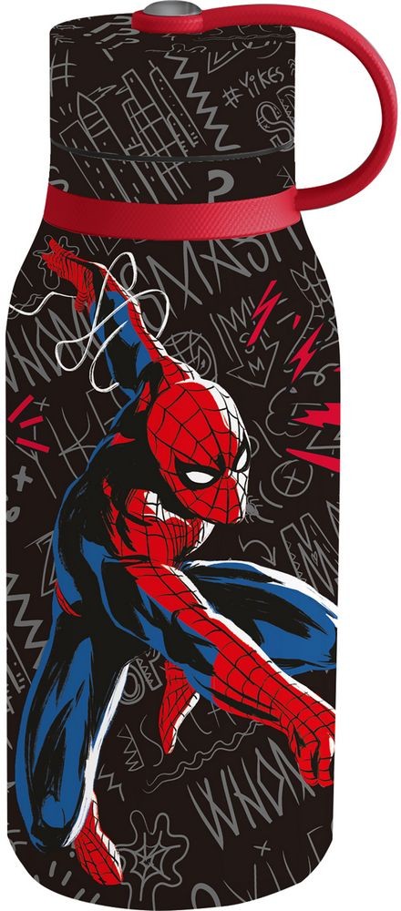 Spiderman 330 ml isolierte Edelstahl-Kinderflasche