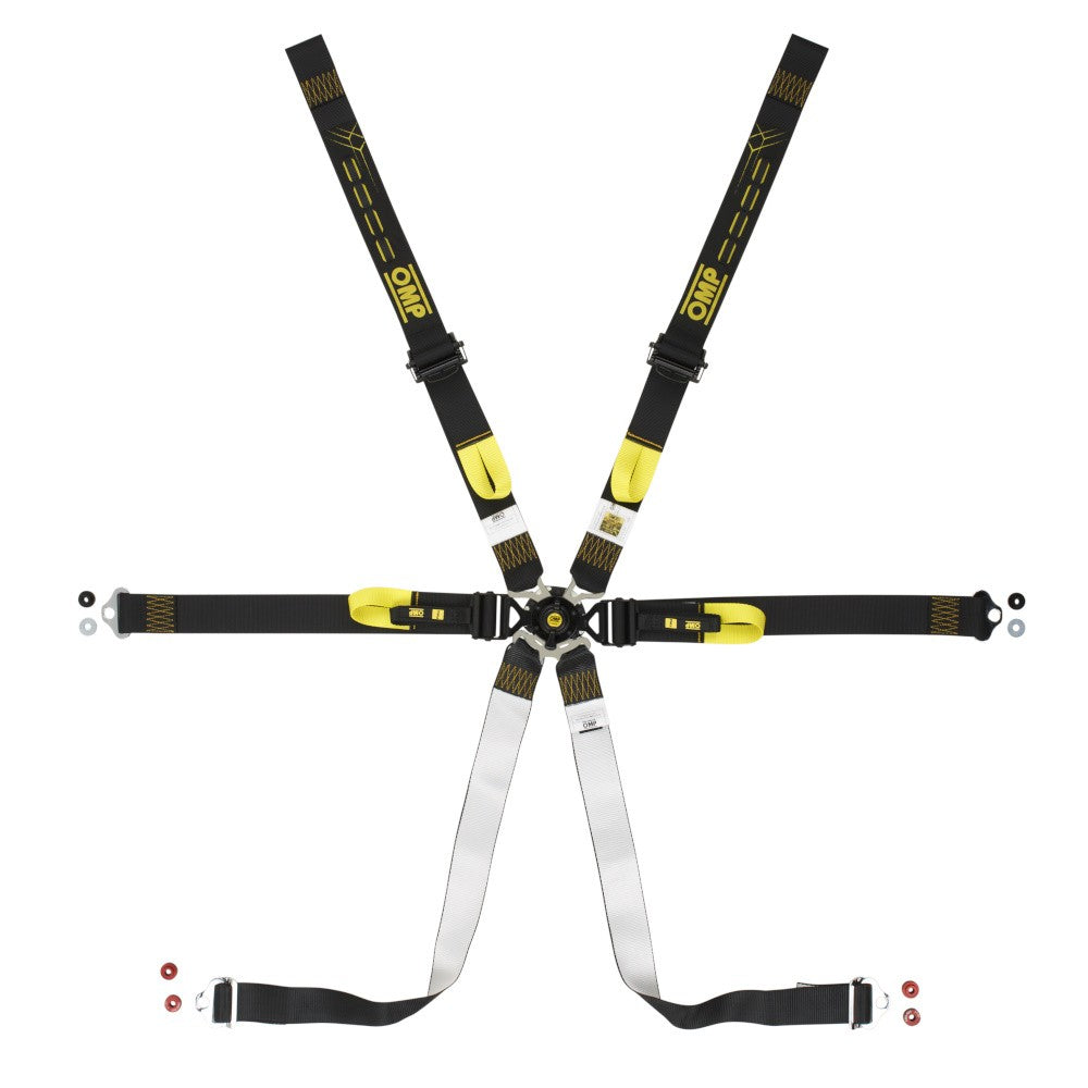 ARNES OMP 6 PUNTOS ONE 2" PARA ENDURANCE PULL DOWN NEGRO