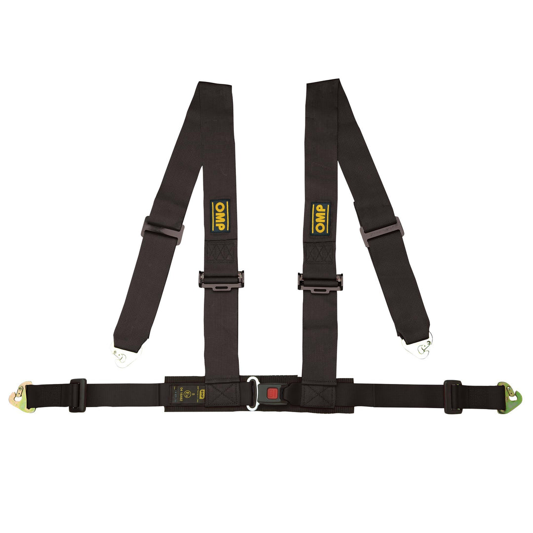 ARNES OMP RACING OFFROAD 4 PUNTOS 3+2 SUJECCION MOSQUETON NEGRO