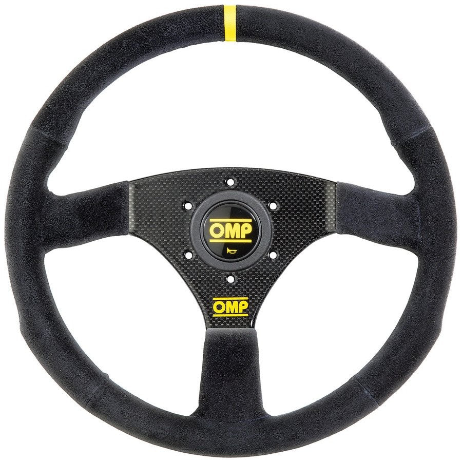 OMP CARBON-S WILDLEDER-LENKRAD 320 MM SCHWARZ