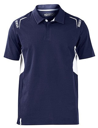 POLO SPARCO MANGA CORTA MARINO TALLA XL