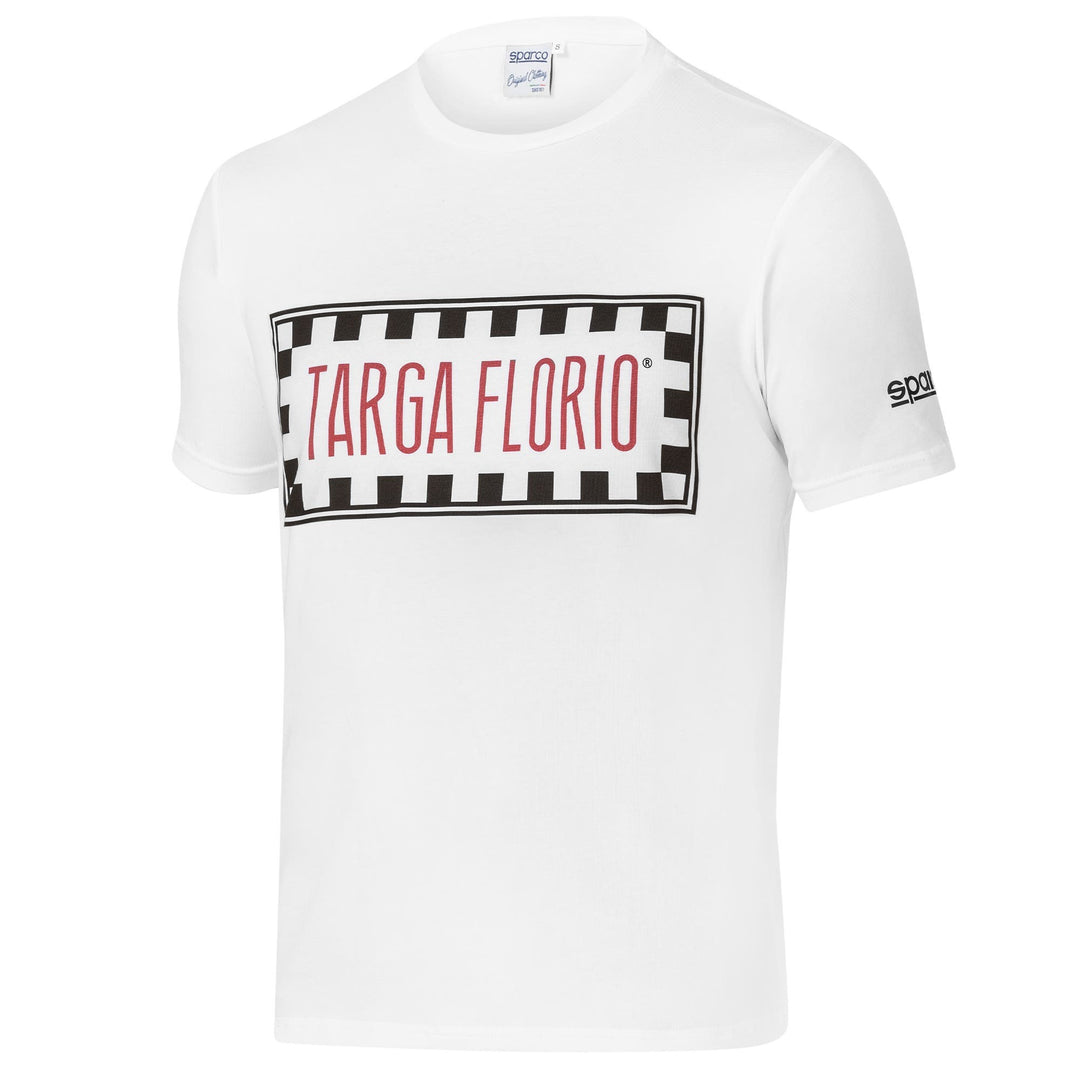 CAMISETA SPARCO TARGA FLORIO TALLA XXL BLANCA