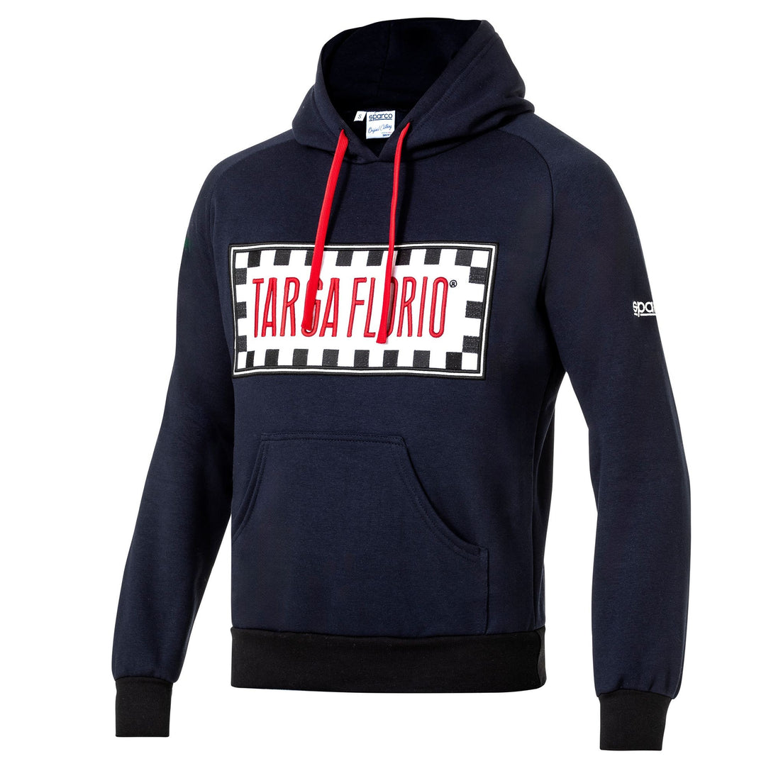 SUDADERA SPARCO CON CAPUCHA TARGA FLORIO XS AZUL MARINO