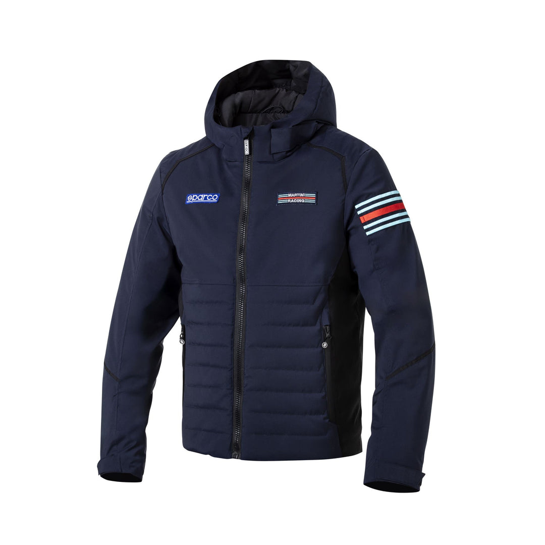 CHAQUETA SPARCO MARTINI-R TALLA XXXL AZUL MARINO/BLANCO