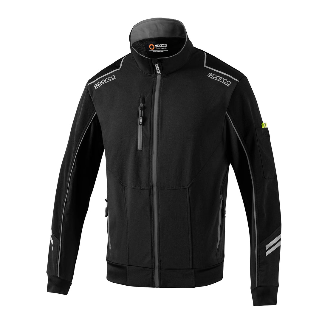 CHAQUETA SPARCO LIGHT-SHELL TECH TALLA XXXL NEGRO/NARANJA