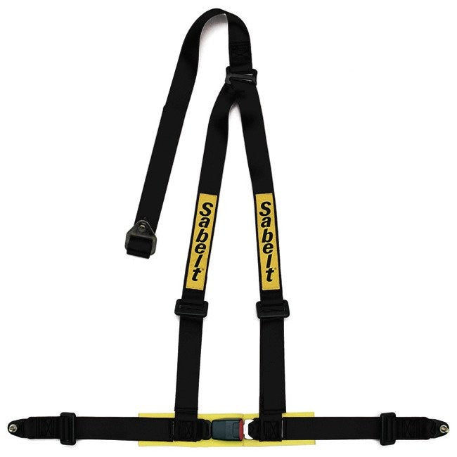 ARNES SABELT CLUBMAN (ECE APROBADO) 3 PUNTOS ALMOHADILLAS INCLUIDAS NEGRO TORNILLO