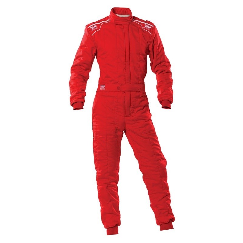 TRAJE DE CARRERAS OMP SPORT FIA 8856-2018 ROJO TALLA XXL