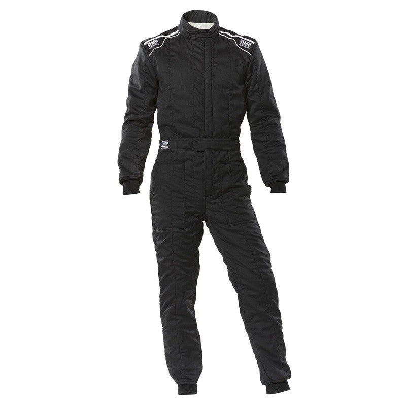 TRAJE DE CARRERAS OMP SPORT FIA 8856-2018 NEGRO TALLA S