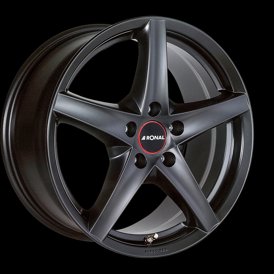 LLANTA RONAL R41 6.5X15 ET45 114.3X5 82 NEGRO MATE