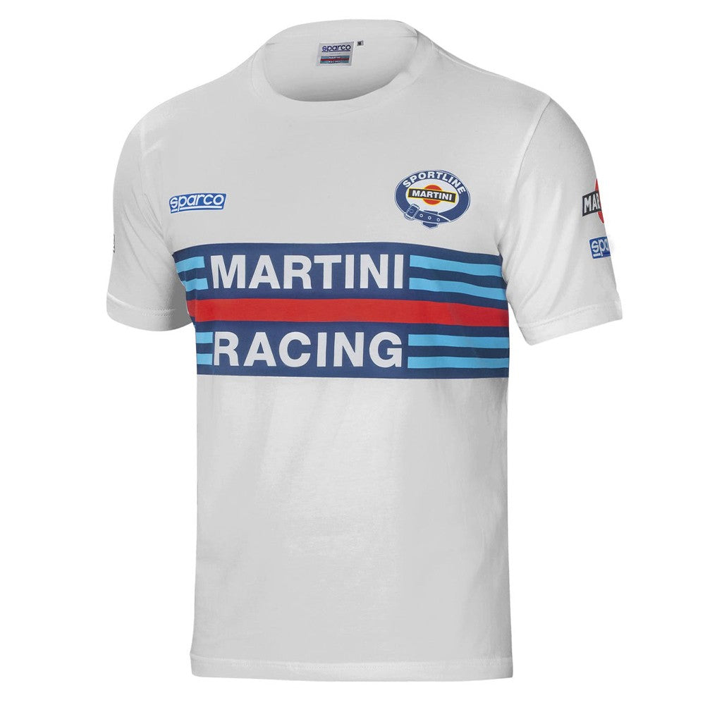 CAMISETA SPARCO MARTINI-R MANGA CORTA TALLA L GRIS