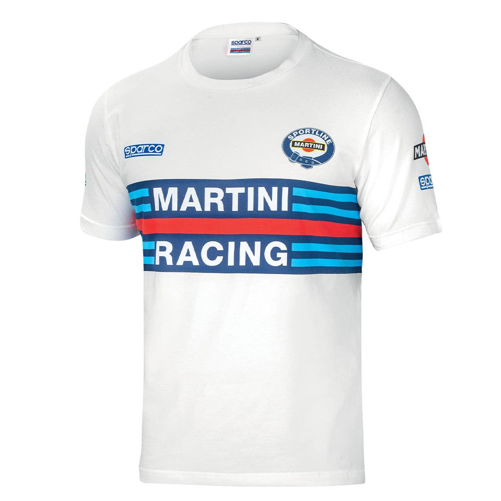 CAMISETA SPARCO MARTINI-R MANGA CORTA TALLA XXXL AZUL CLARO