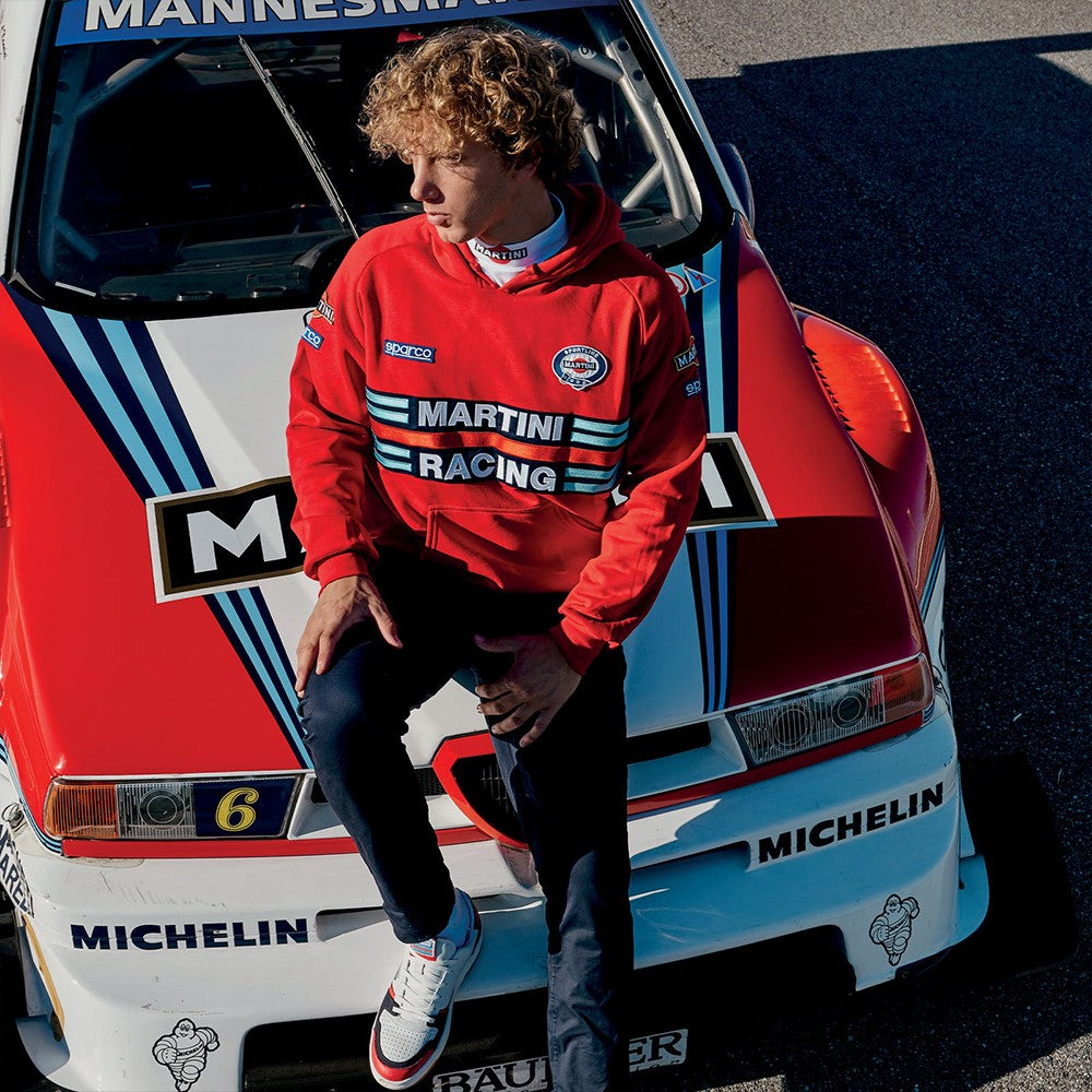 SUDADERA MARTINI-R TALLA XS ROJO