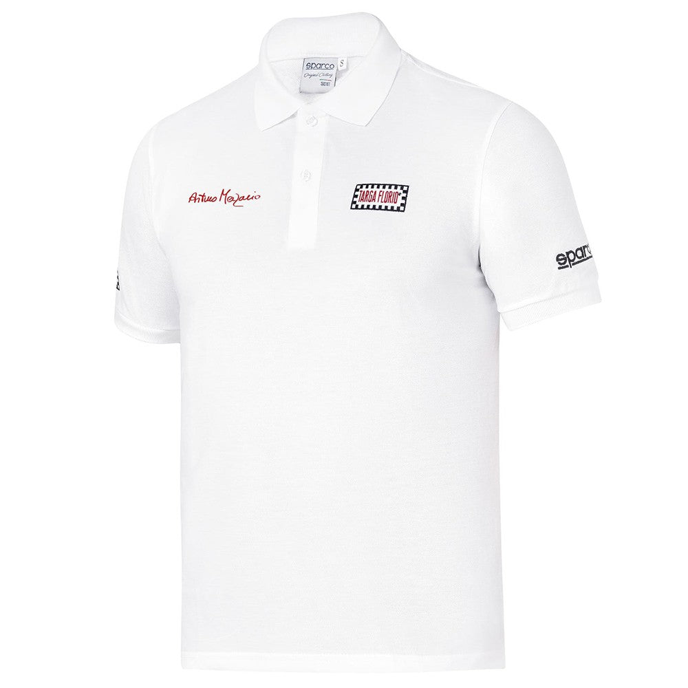 POLO SPARCO ARTURO MERZARIO TALLA XL BLANCO