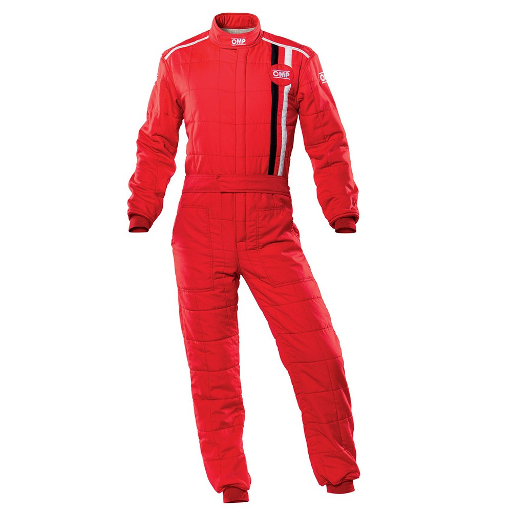 TRAJE DE CARRERAS OMP CLASSIC FIA 8856-2018 ROJO TALLA 60