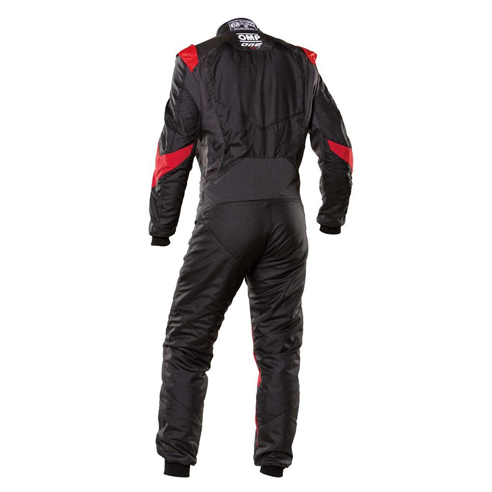 TRAJE DE CARRERAS ONE EVO X FIA 8856-2018 NEGRO / ROJO TALLA 48