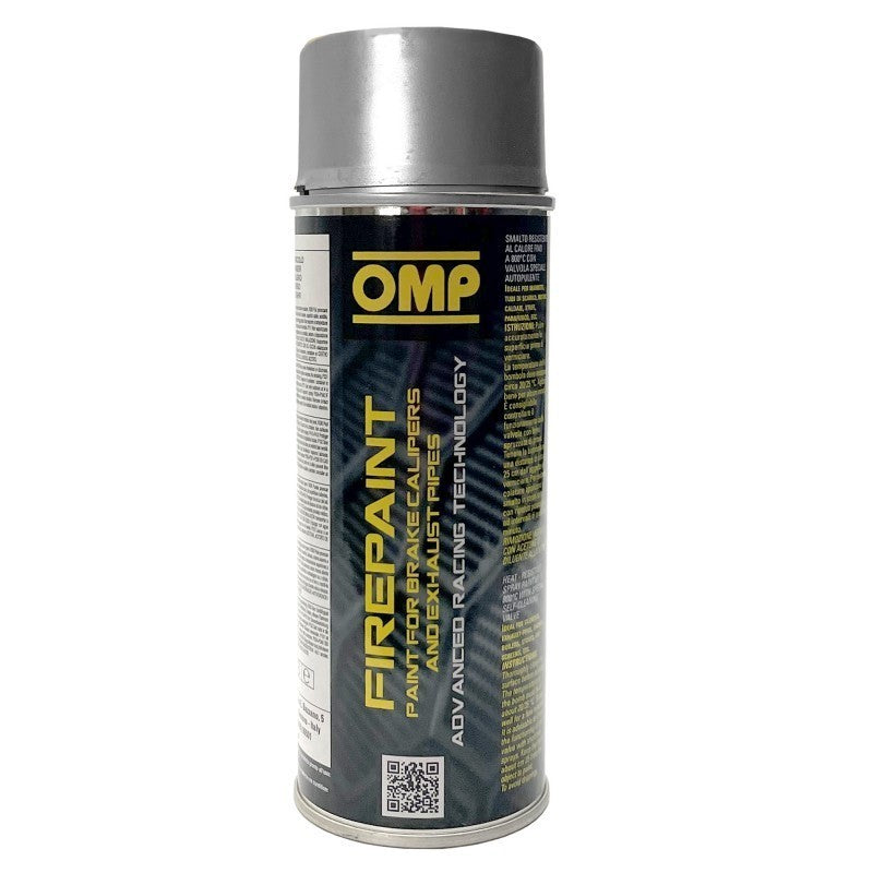 PINTURA PINZA DE FRENO OMP RESISTENTE ALTA TEMPERATURA PLATA 08108 - 400 ML
