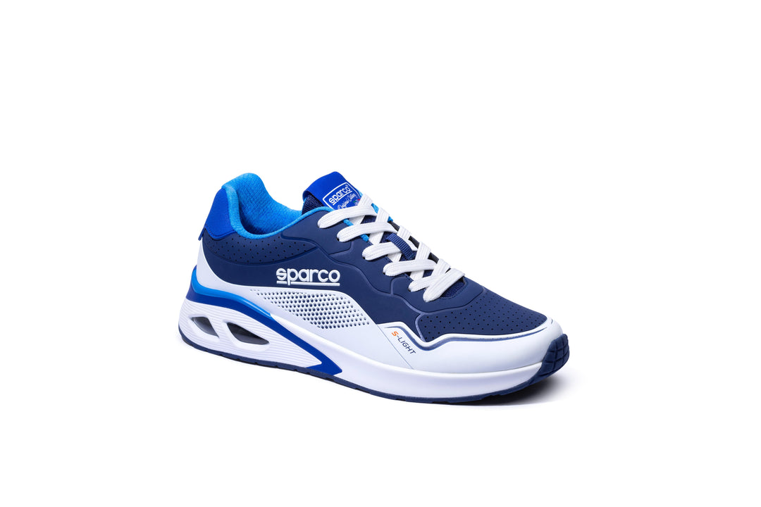 ZAPATILLAS SPARCO S-LIGHT AZUL/BLANCO TALLA 41