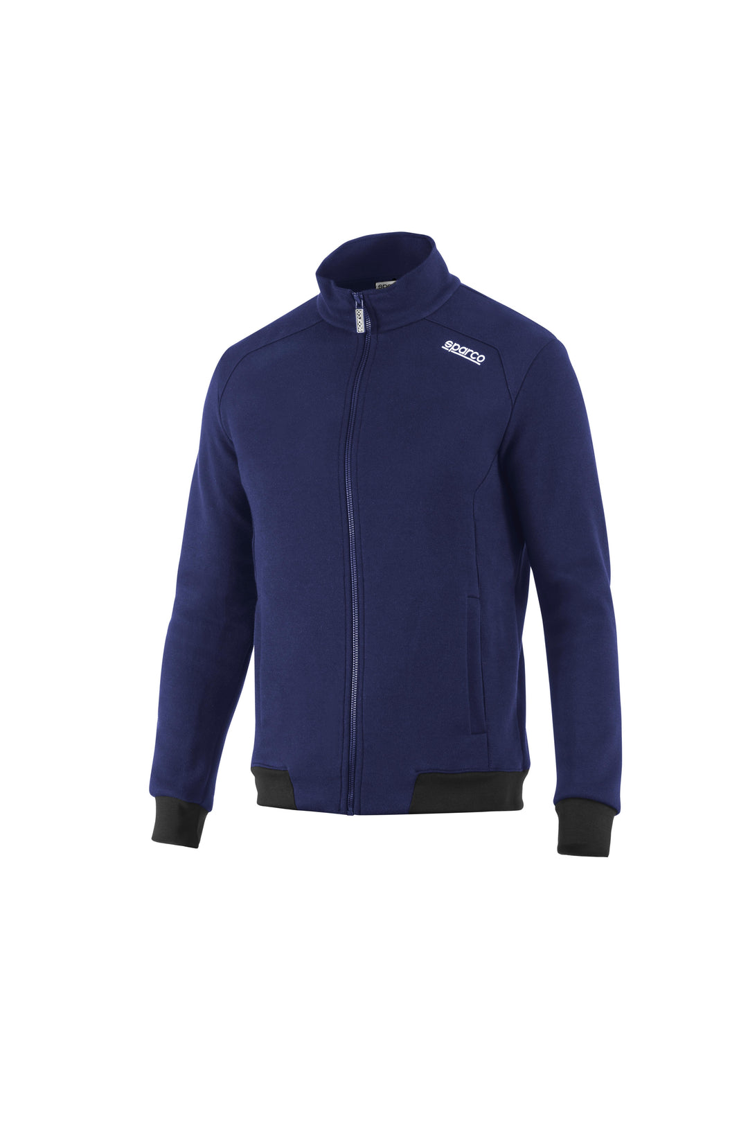 SUDADERA SPARCO CON CREMALLERA AZUL TALLA M