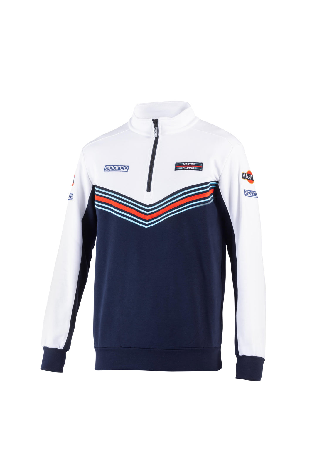 SUDADERA SPARCO CON CREMALLERA MARTINI-R MUJER TALLA L AZUL MARINO