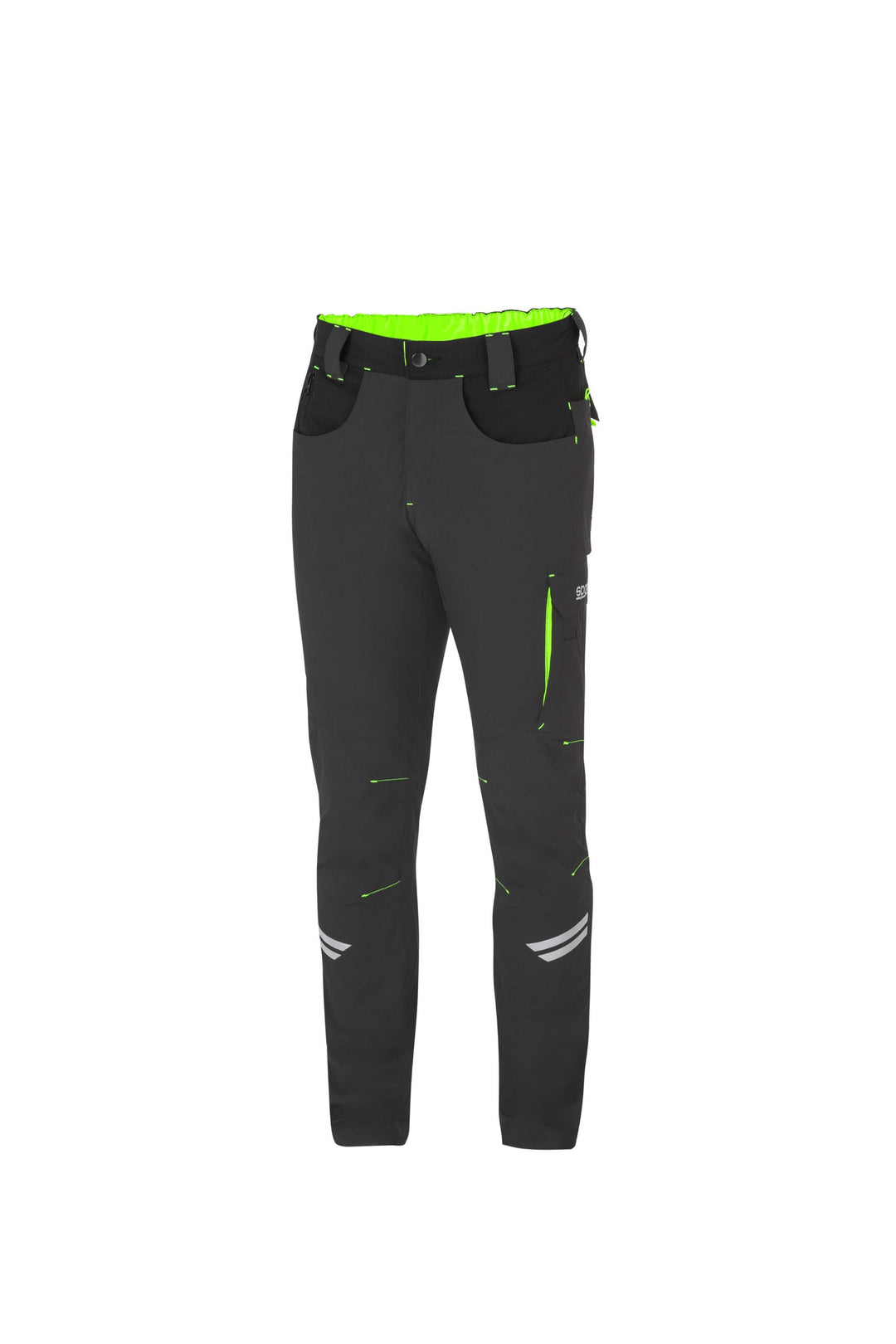 PANTALON SPARCO LIGHT TECH TALLA XXXL GRIS/AMARILLO