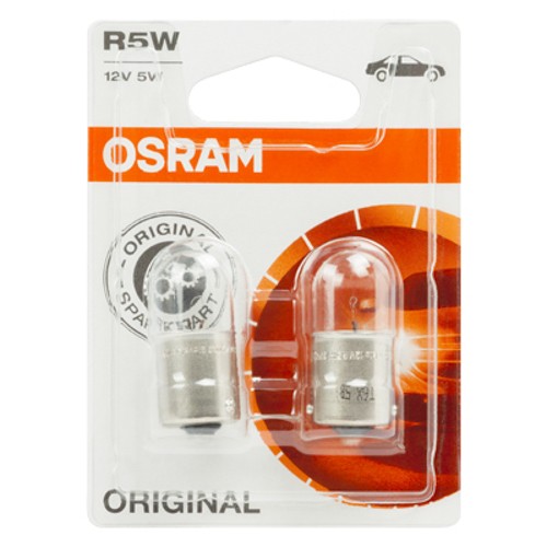 OSRAM O5007-02B BA15S 12V 5W R5W