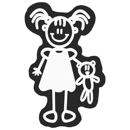 ADHESIVO FAMILIA NIÑA PELUCHE CS5