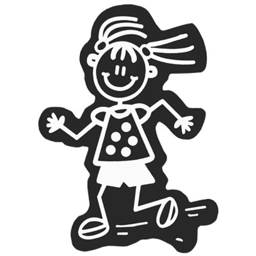 ADHESIVO FAMILIA NIÑA BAILANDO CS5 (STOCK LAST )