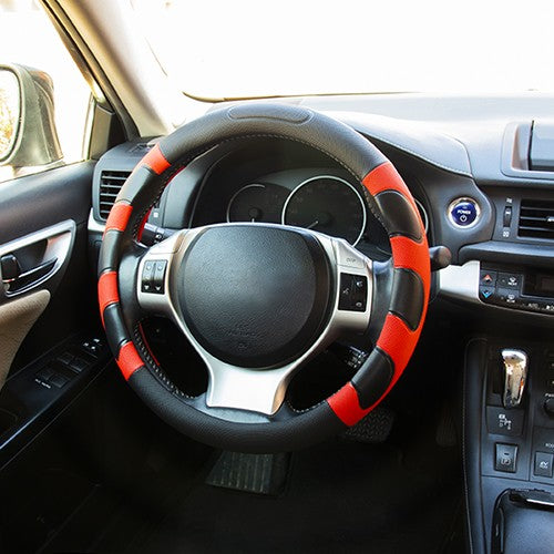 GRIP SCHWARZ/ROT LENKRADBEZUG CS 6