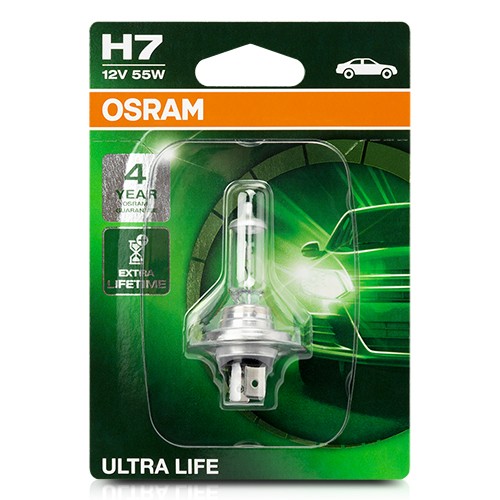 OSRAM ULTRA LIFE H7 PX26D 12V 55W 01B